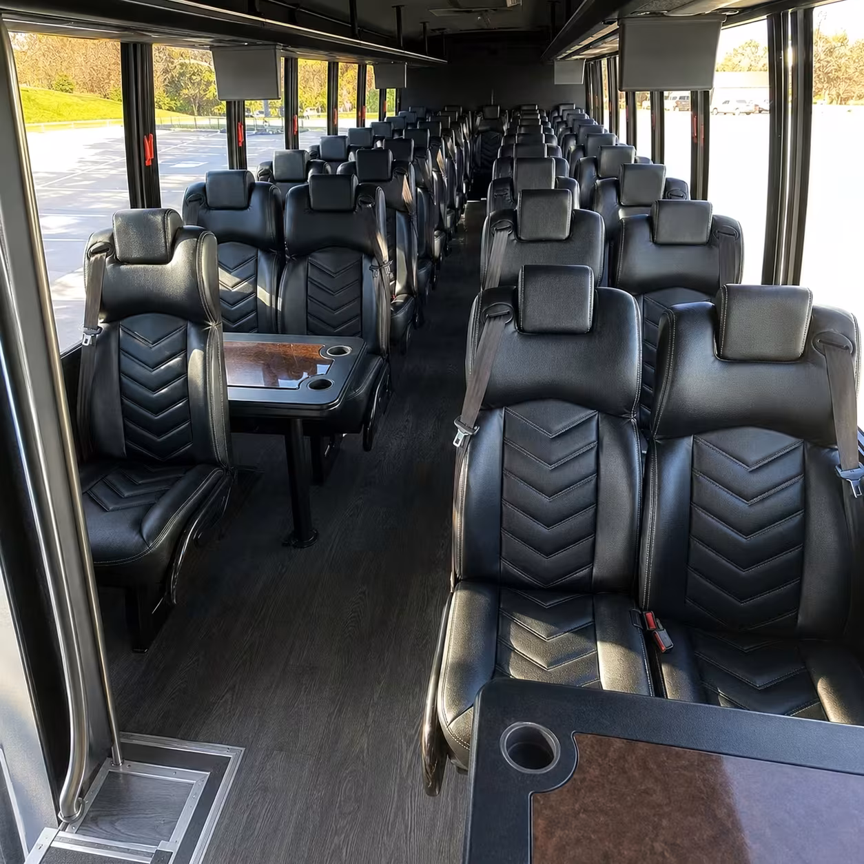 35 passenger minibus interior