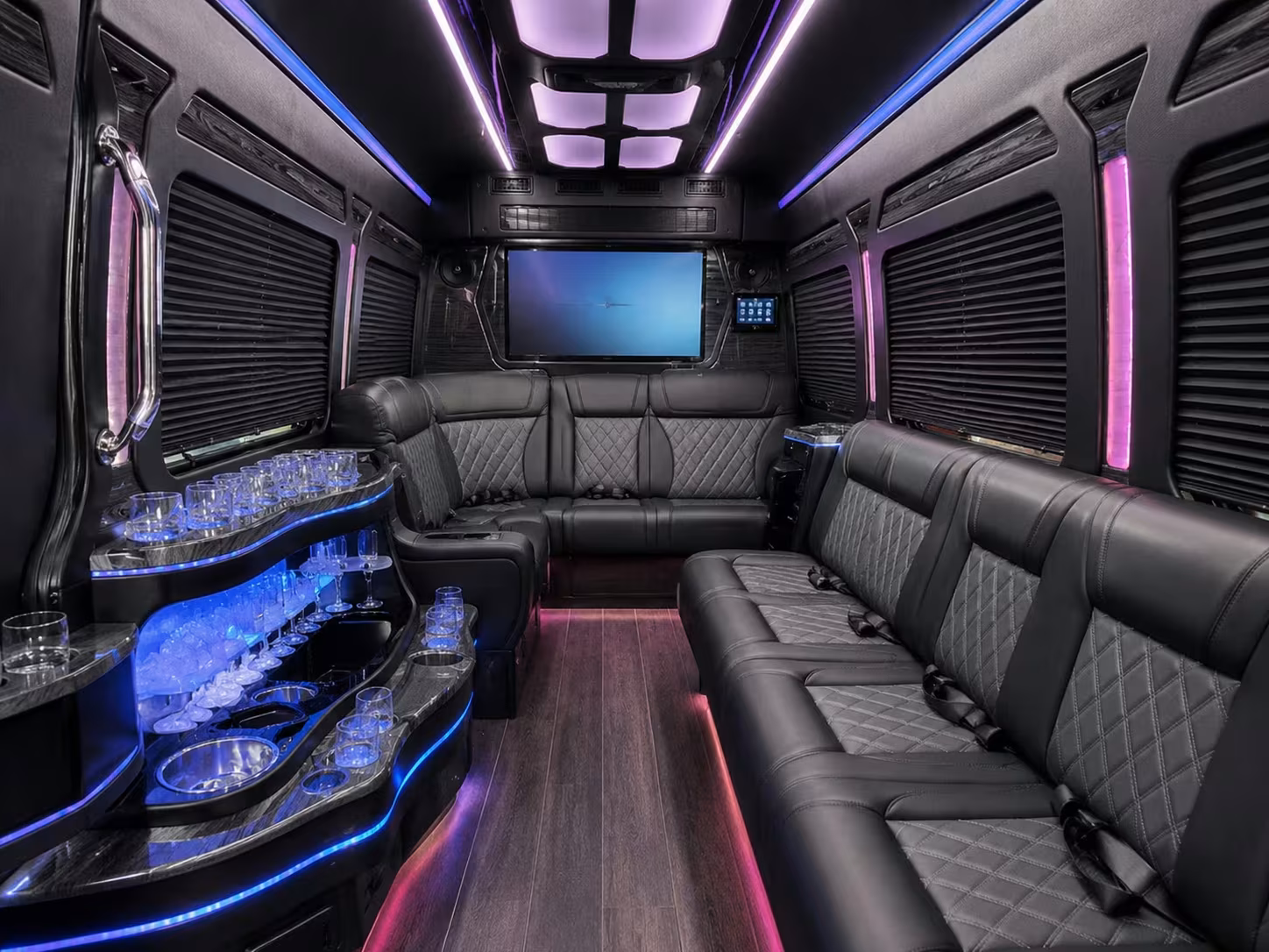 bus rental options for newark trips