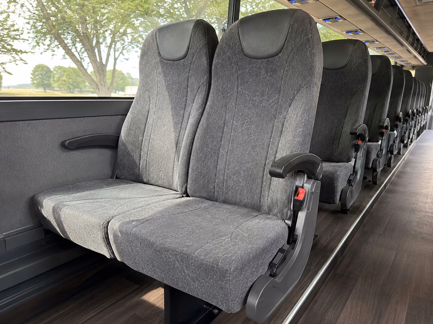 how bus type changes charter bus prices in newark new jersey