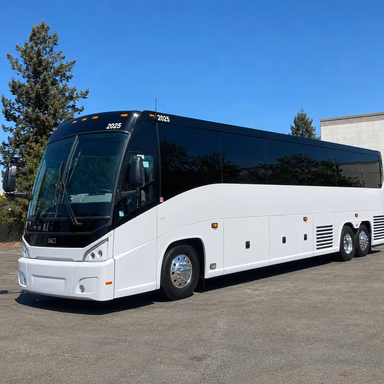 newark ceremony to reception charter bus rentals