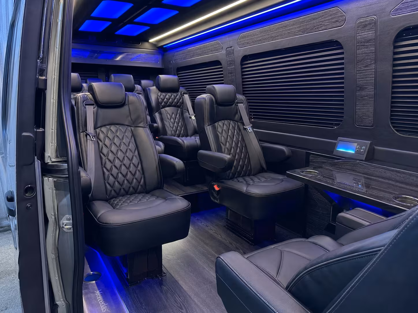 sprinter van transportation for groups and events across newark