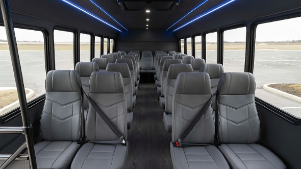 20 passenger minibus interior newark