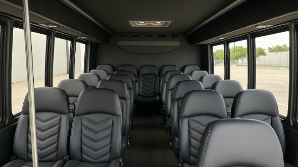 35 passenger minibus interior newark