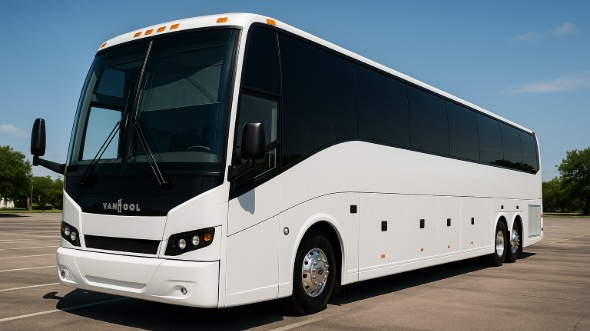 55 passenger charter bus newark