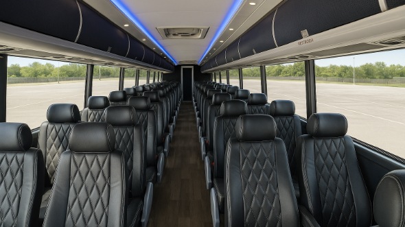 newark 50 passenger charter bus rental