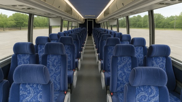 newark 56 passenger charter bus rental