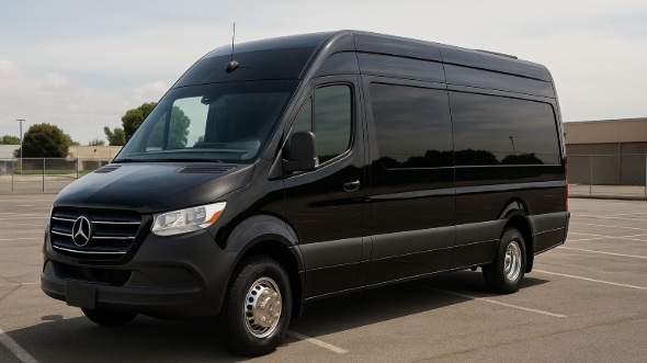 sprinter van with driver newark